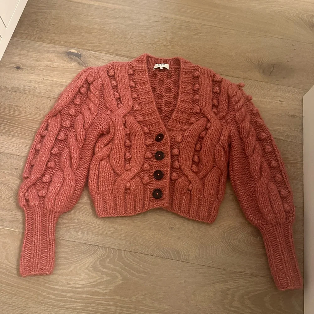 SEA nyc Chunky Knit Pink Sweater - Picture 8 of 8